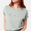 ETAM Palmy - T-Shirt Imprimé - Argent