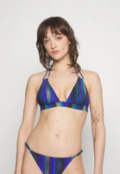 ETAM Baltic Triangle - Haut De Bikini - Green/Blue