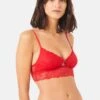 ETAM Sweet - Soutien-Gorge Triangle - Rouge