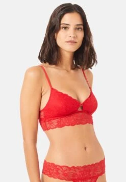 ETAM Sweet - Soutien-Gorge Triangle - Rouge