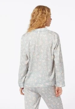 ETAM Iris Chemise - Haut De Pyjama - Blue Lagoon -Etam 99699c8f1f014461bf7e5c3dd504eebc