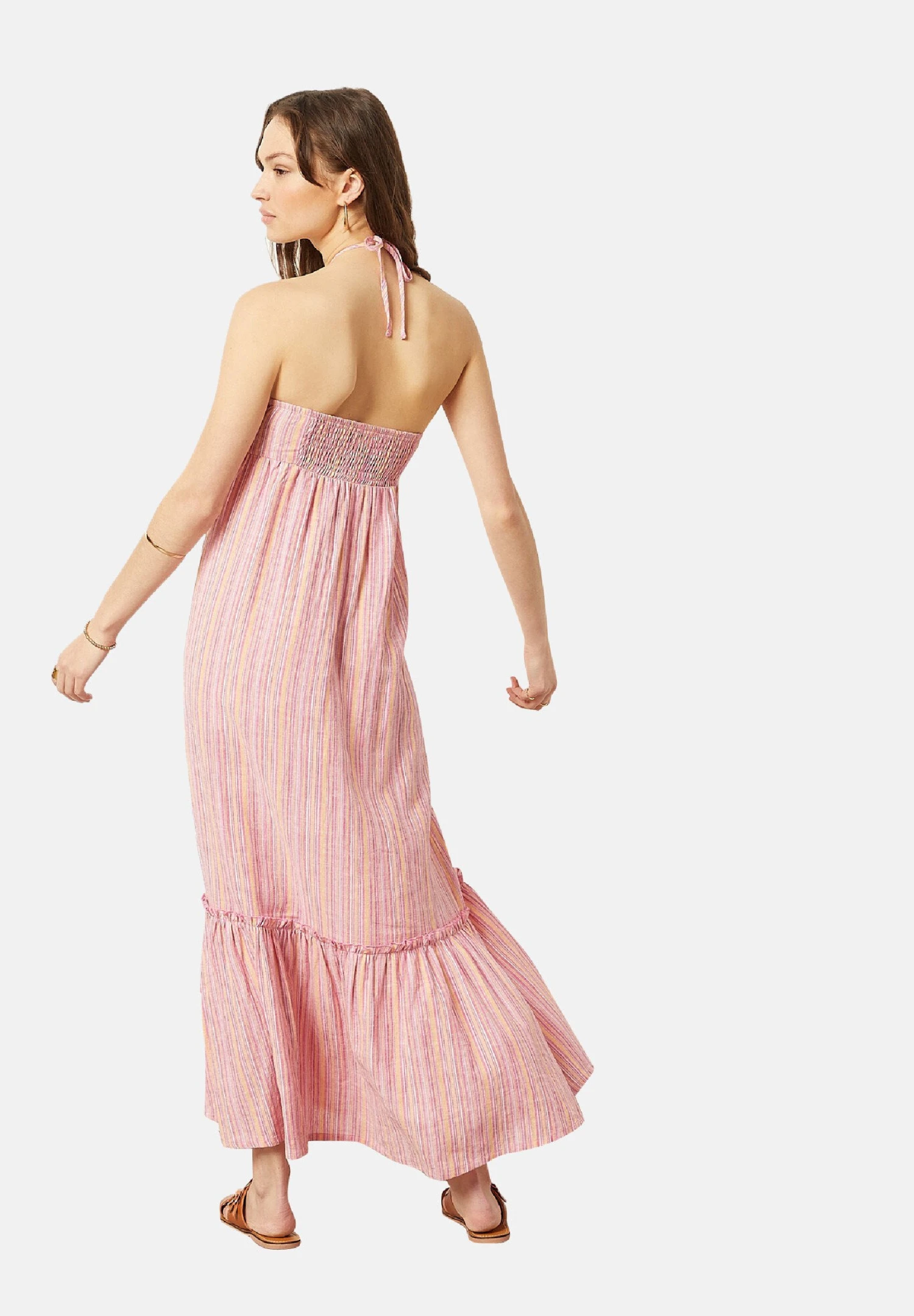 ETAM Candice - Robe Longue - Rose 3 ETAM Candice - Robe Longue - Rose – Image 3