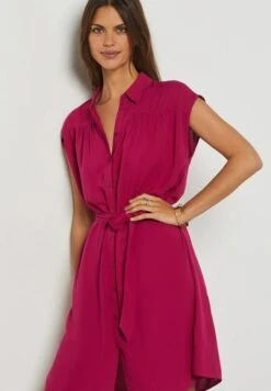 ETAM Leralix - Robe Chemise - Fuschia 7 ETAM Leralix - Robe Chemise - Fuschia -Etam 9c1fb9c62ed64889943ee401d88f4034