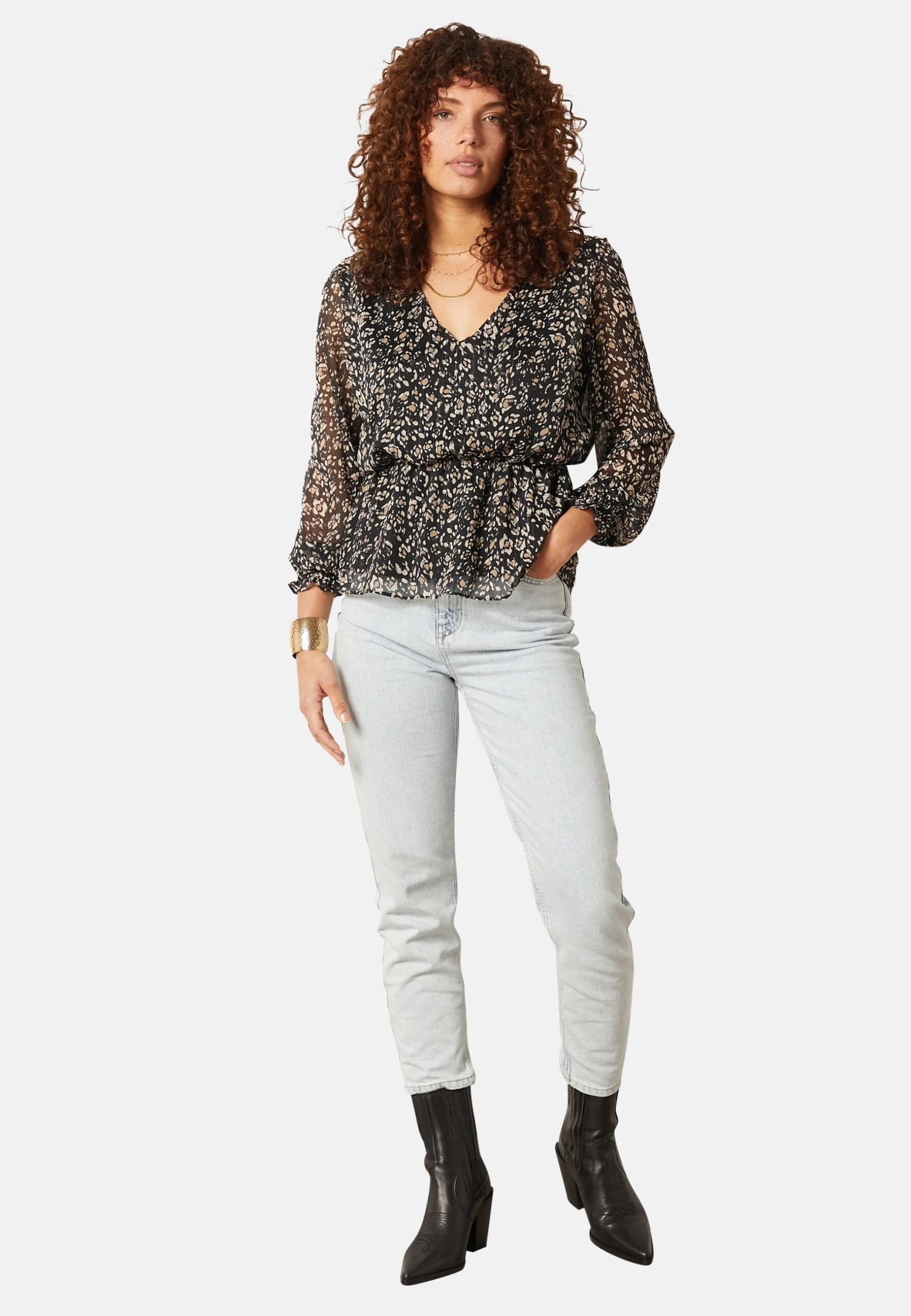 ETAM Patu - Blouse - Noir 2 ETAM Patu - Blouse - Noir – Image 2