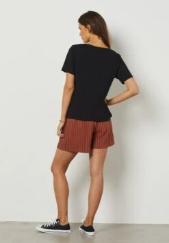 ETAM Punta - T-Shirt Basique - Noir 7 ETAM Punta - T-Shirt Basique - Noir -Etam 9e95c6d09ca5466d87486d3a9a902c83