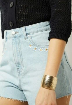 ETAM Clover - Short En Jean - Bleu -Etam a07d2445f2c641bb902306908e891306