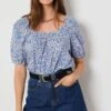 ETAM Lelix - Blouse - Bleu