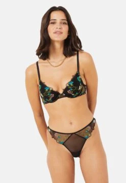 ETAM Garden - Soutien-Gorge Push-Up - Black -Etam a3122dfbdefc44ae89ced46354dfb189