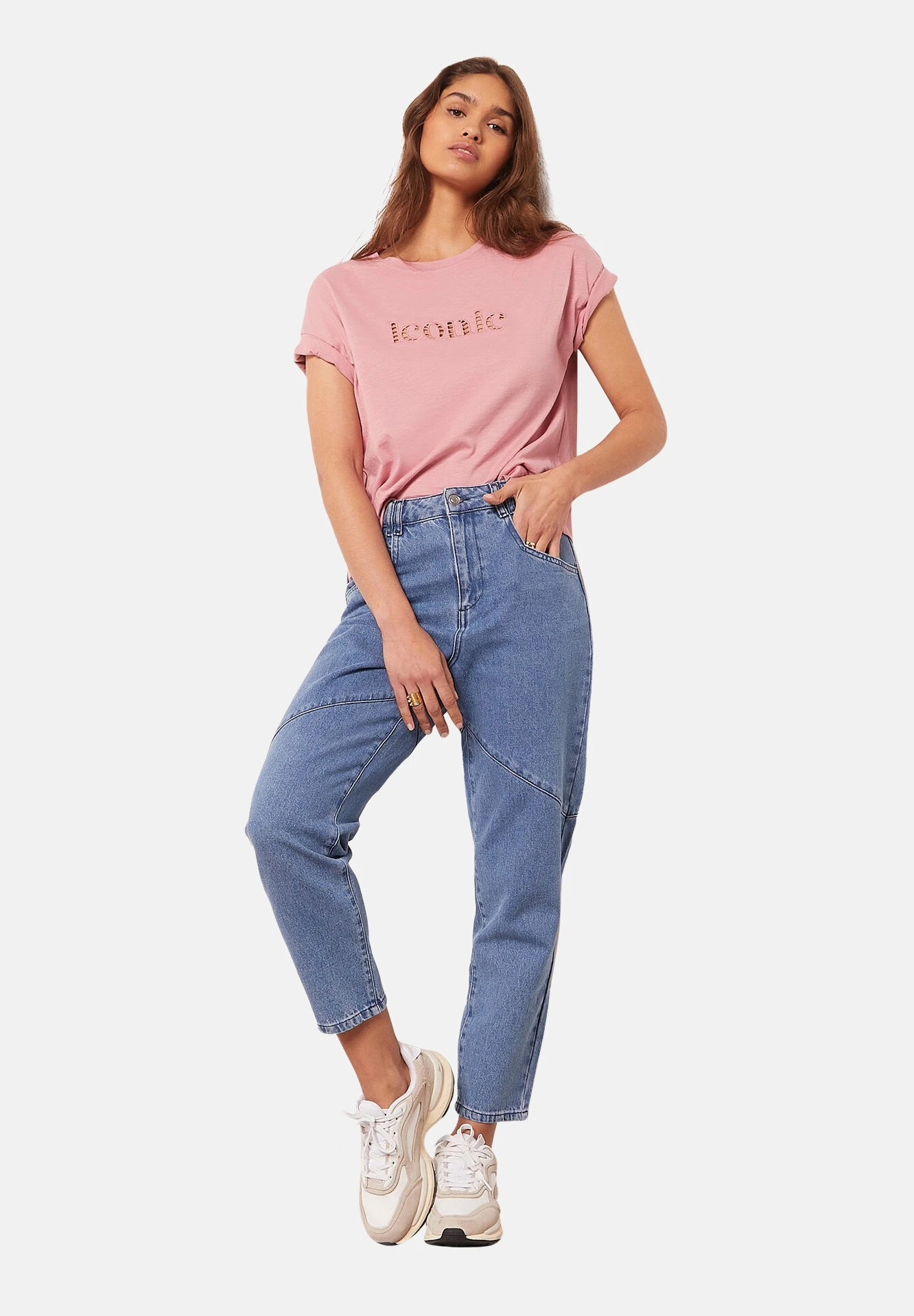 ETAM Palmy - T-Shirt Imprimé - Rose 2 ETAM Palmy - T-Shirt Imprimé - Rose – Image 2