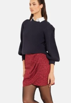 ETAM Romania - Jupe Portefeuille - Rouge