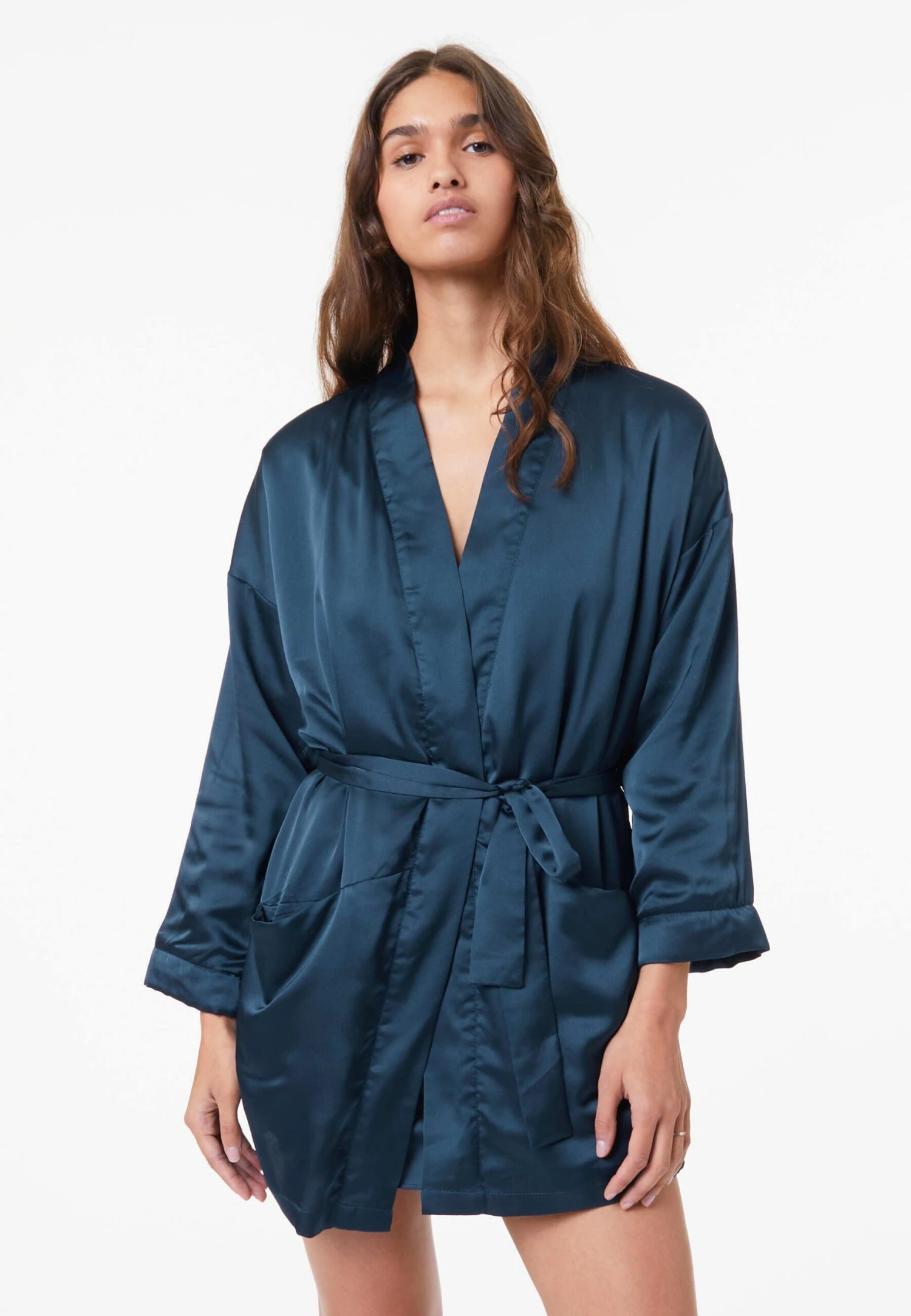 ETAM New Siberian - Peignoir - Bleu Marine 1 ETAM New Siberian - Peignoir - Bleu Marine