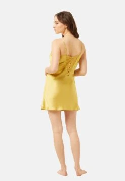ETAM Artiste - Chemise De Nuit / Nuisette - Gold Coloured 6 ETAM Artiste - Chemise De Nuit / Nuisette - Gold Coloured -Etam a727874b635a48dd846fa58f9343a2f9
