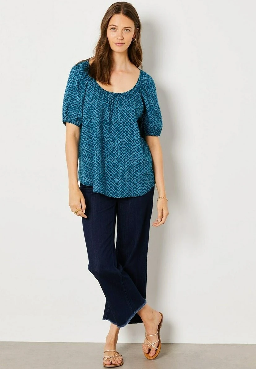 ETAM Lelix - Blouse - Bleu Marine 2 ETAM Lelix - Blouse - Bleu Marine – Image 2