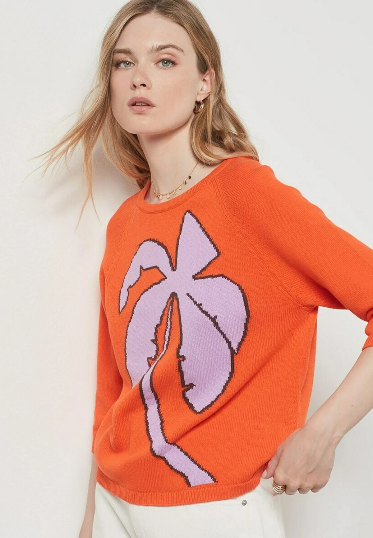 ETAM Carmen - Pullover - Corail 5 ETAM Carmen - Pullover - Corail – Image 5