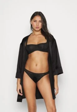 ETAM Pearly - Peignoir - Black -Etam aea108bfb8d5481d8bcb382cd478dc01