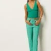 ETAM Georgio - Pantalon Classique - Vert Émeraude
