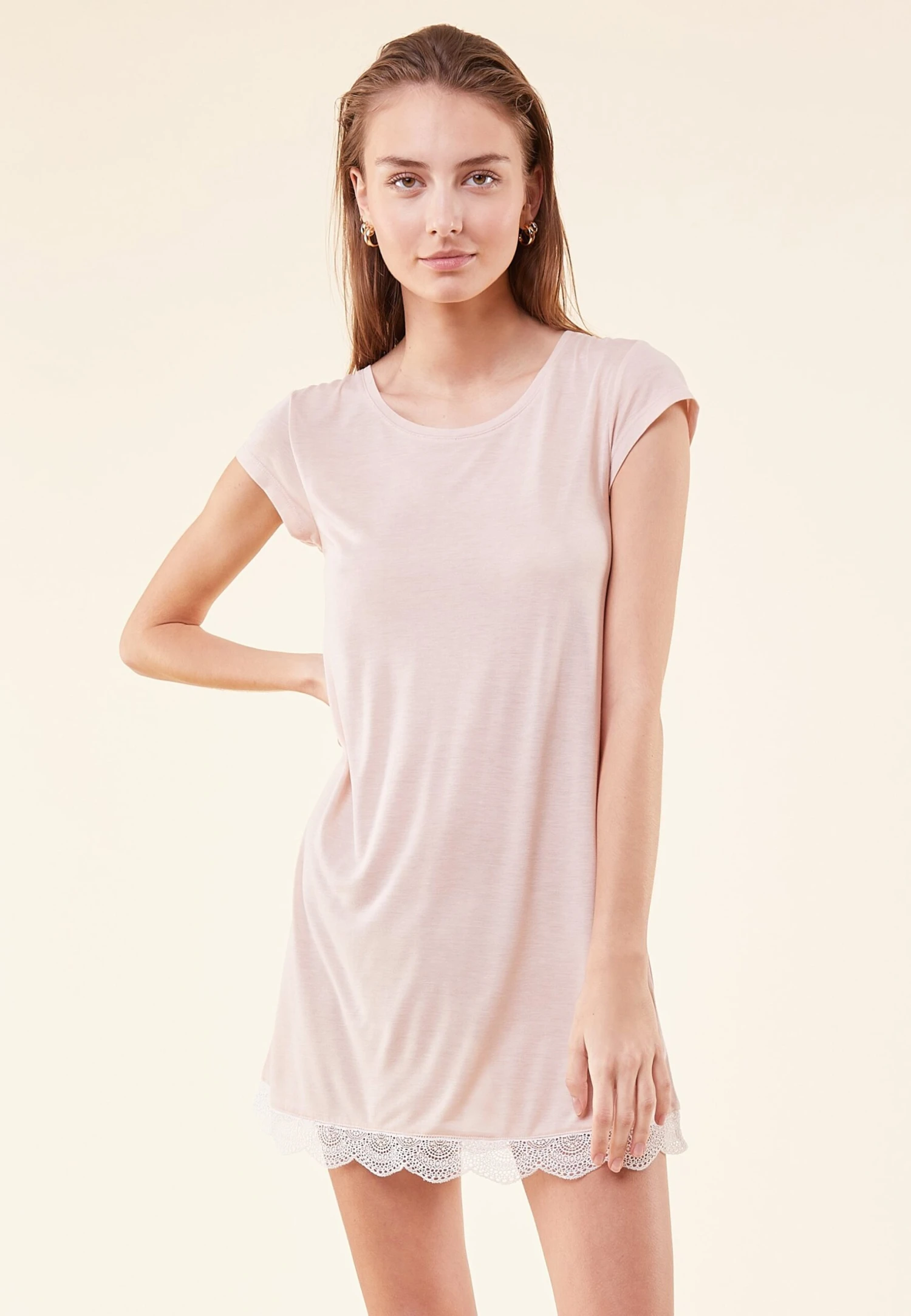 ETAM Warm Day - Chemise De Nuit / Nuisette - Light Pink 1 ETAM Warm Day - Chemise De Nuit / Nuisette - Light Pink