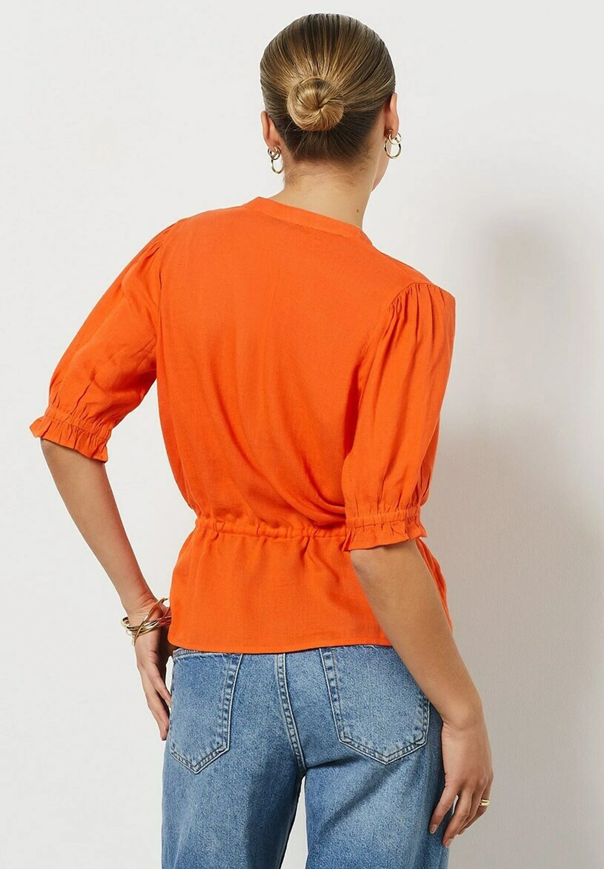 ETAM Fendo - Blouse - Corail 3 ETAM Fendo - Blouse - Corail – Image 3