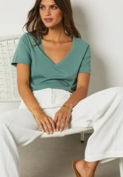 ETAM Punta - T-Shirt Basique - Vert 9 ETAM Punta - T-Shirt Basique - Vert -Etam b640784c5522411da0267fb4ced2aade