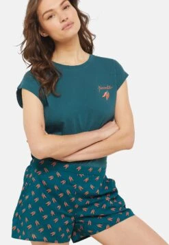 ETAM Bicy - Bas De Pyjama - Bleu Turquoise