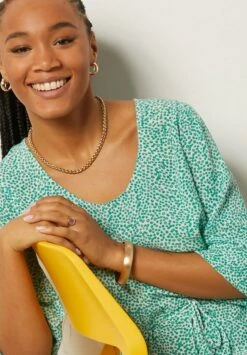 ETAM Geraldine - Robe De Jour - Vert Émeraude -Etam b962e13a9a41411a828aa0f9c4c83535