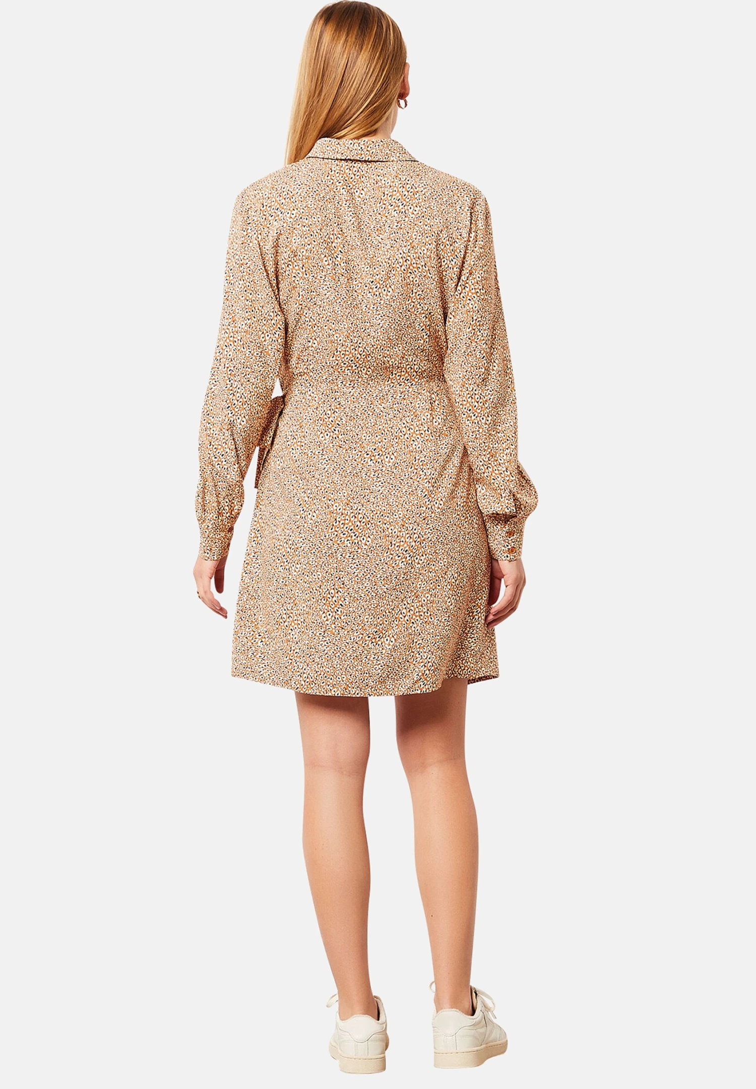 ETAM Peleste - Robe De Jour - Orange 2 ETAM Peleste - Robe De Jour - Orange – Image 2