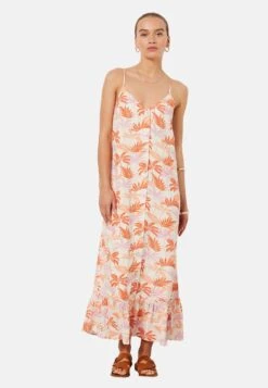 ETAM Felixa - Robe Longue - Orange