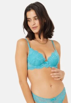 ETAM Success - N 2 Classique - Soutien-Gorge Push-Up - Bleu Turquoise