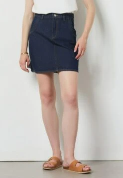 ETAM Dora - Jupe En Jean - Bleu Marine