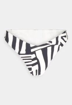 ETAM Novia Bresilien High Leg - Bas De Bikini - White/Black -Etam c0d3f90914864eba92fa55c197c1ad44