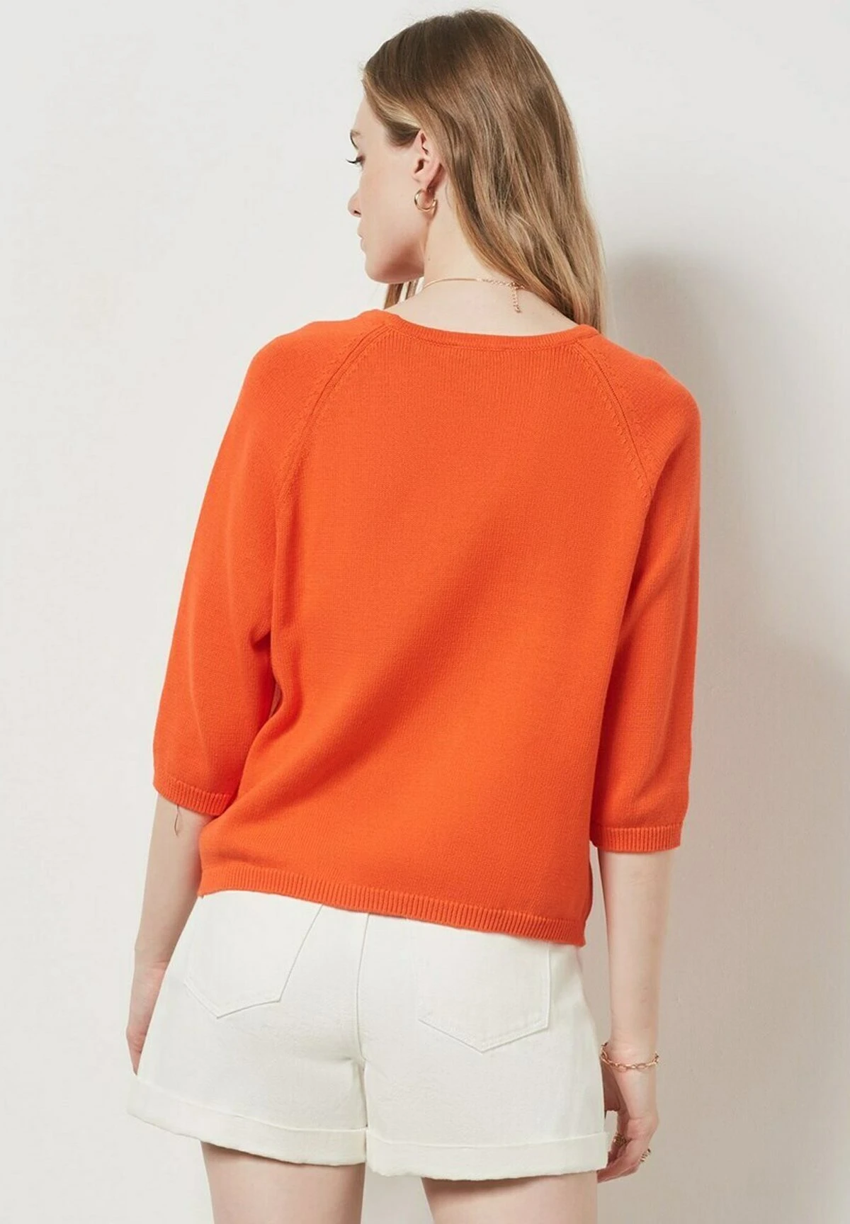 ETAM Carmen - Pullover - Corail 3 ETAM Carmen - Pullover - Corail – Image 3