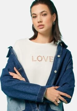 ETAM Palmy - T-Shirt Imprimé - Ecru -Etam c5b0822af995486aa3be5751597979f3