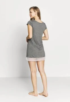 ETAM Warm Day Big - Chemise De Nuit / Nuisette - Gris -Etam cae67b38dd3e426e8a19e4f11f86207b