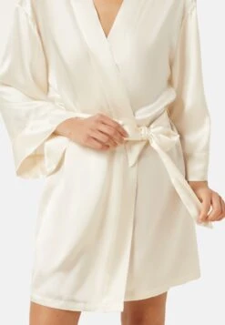 ETAM Pearly - Peignoir - Blanc -Etam cc97ef70a11f4815aab3203e33a089b1