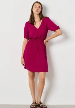 ETAM Lela - Robe De Jour - Rouge -Etam cd6ef2c938414d21af27c7a14470723e