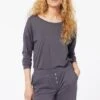 ETAM Gam - Haut De Pyjama - Gris Anthracite