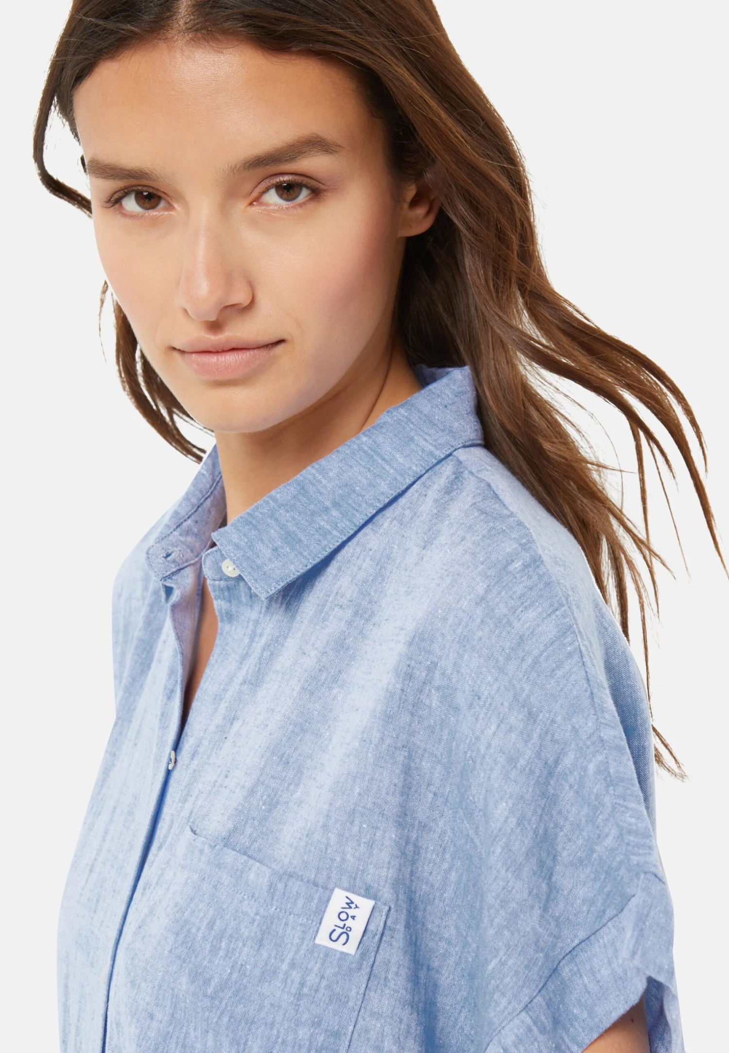 ETAM Justine - Chemise De Nuit / Nuisette - Bleu 4 ETAM Justine - Chemise De Nuit / Nuisette - Bleu – Image 4