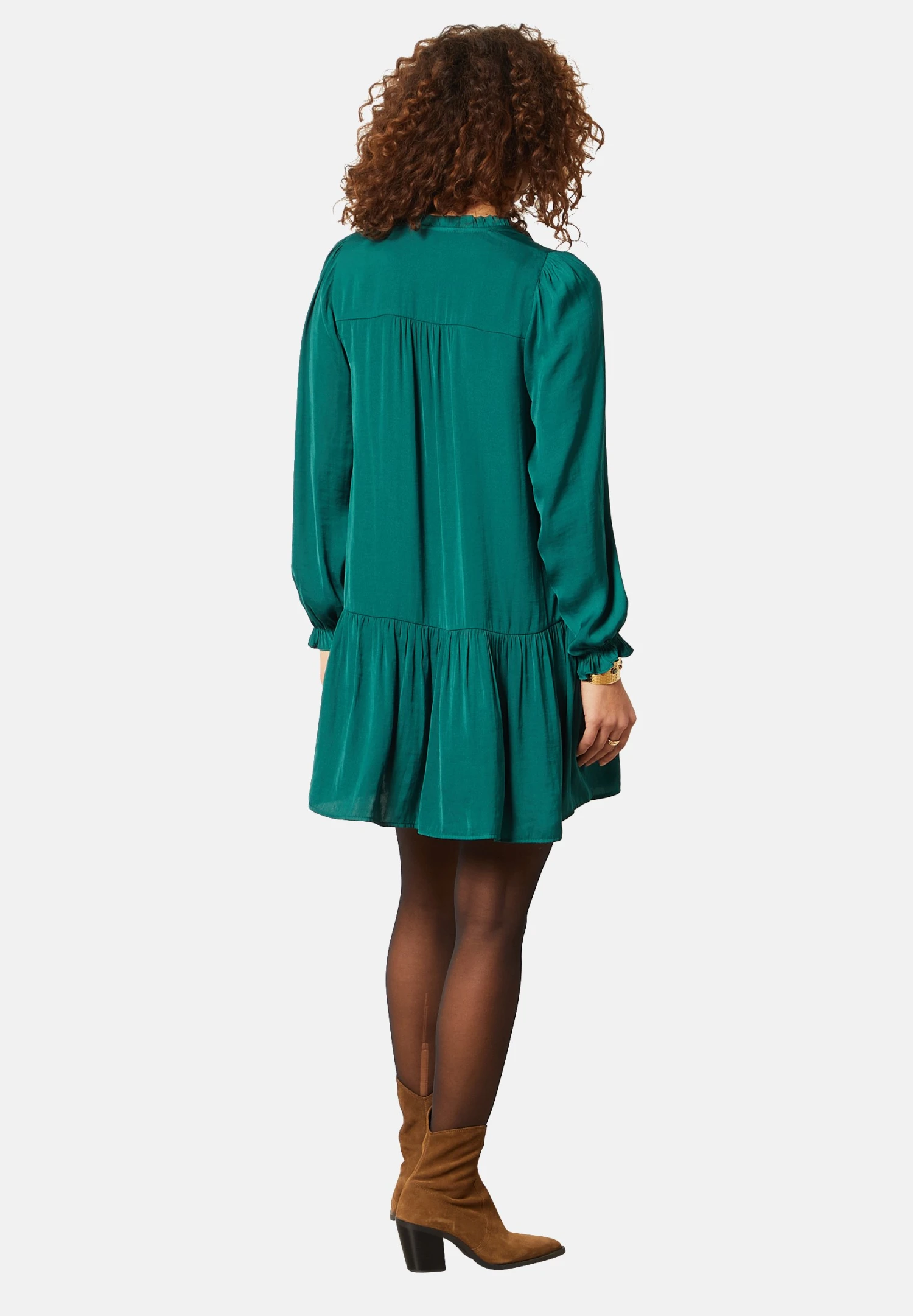 ETAM Athio - Robe De Jour - Vert 3 ETAM Athio - Robe De Jour - Vert – Image 3