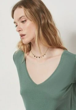 ETAM Sybile - T-Shirt Basique - Vert Kaki -Etam d1cf133163624171835b67de9231300e