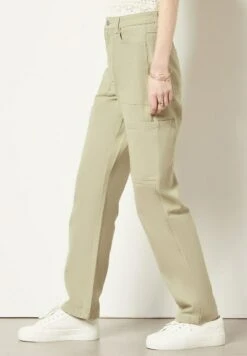 ETAM Bargo - Pantalon Classique - Vert Kaki -Etam d43d07d2591d4c738828ea579d640959