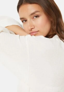 ETAM Vicka - Peignoir - Ecru -Etam d7eaff55ea5c443d84e8b74931fd35ab