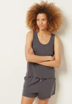 ETAM Gam - Haut De Pyjama - Gris Souris