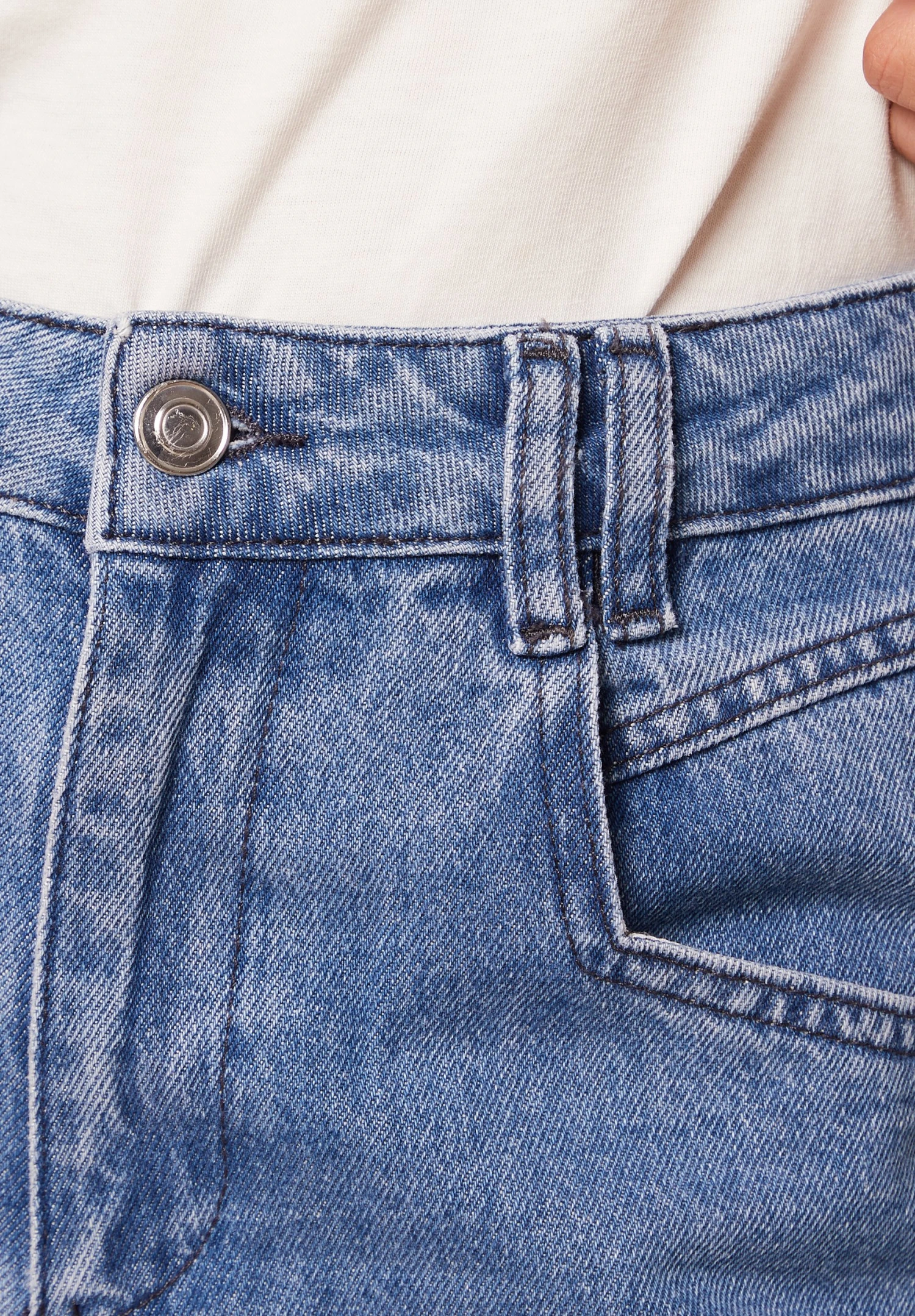 ETAM Daran - Jeans Fuselé - Bleu 4 ETAM Daran - Jeans Fuselé - Bleu – Image 4