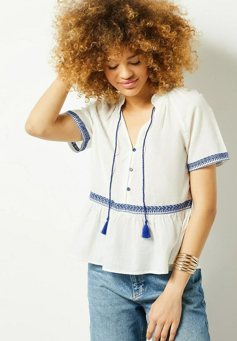 ETAM Gary - Blouse - Blanc 1 ETAM Gary - Blouse - Blanc