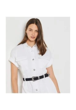 ETAM Deda - Robe Chemise - Blanc -Etam dacfb3a4857c4797a462ae1da21c73a3