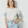 ETAM Leonce - Blouse - Ecru