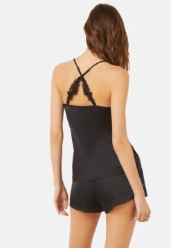 ETAM Rythme - Caraco - Haut De Pyjama - Noir -Etam e1d0ace864ad449682bd28e778010f74