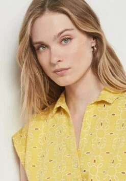 ETAM Leona - Chemisier - Jaune -Etam e1dd85cf454241799561151bdbdcd0ea