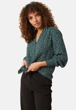 ETAM Pollya - Chemisier - Vert Sapin -Etam e2907327567449e28c71532dd4cb03bb