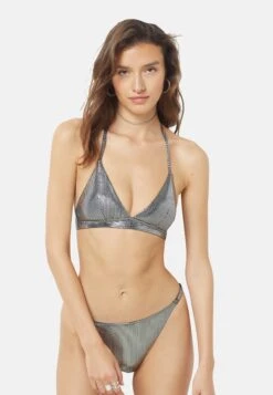 ETAM Futurista - Haut De Bikini - Argent